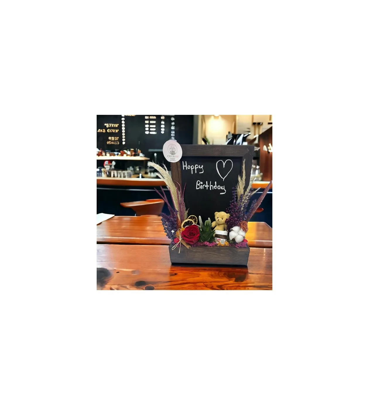S-S Serisi Solmayan Gül Blackboard X Garden