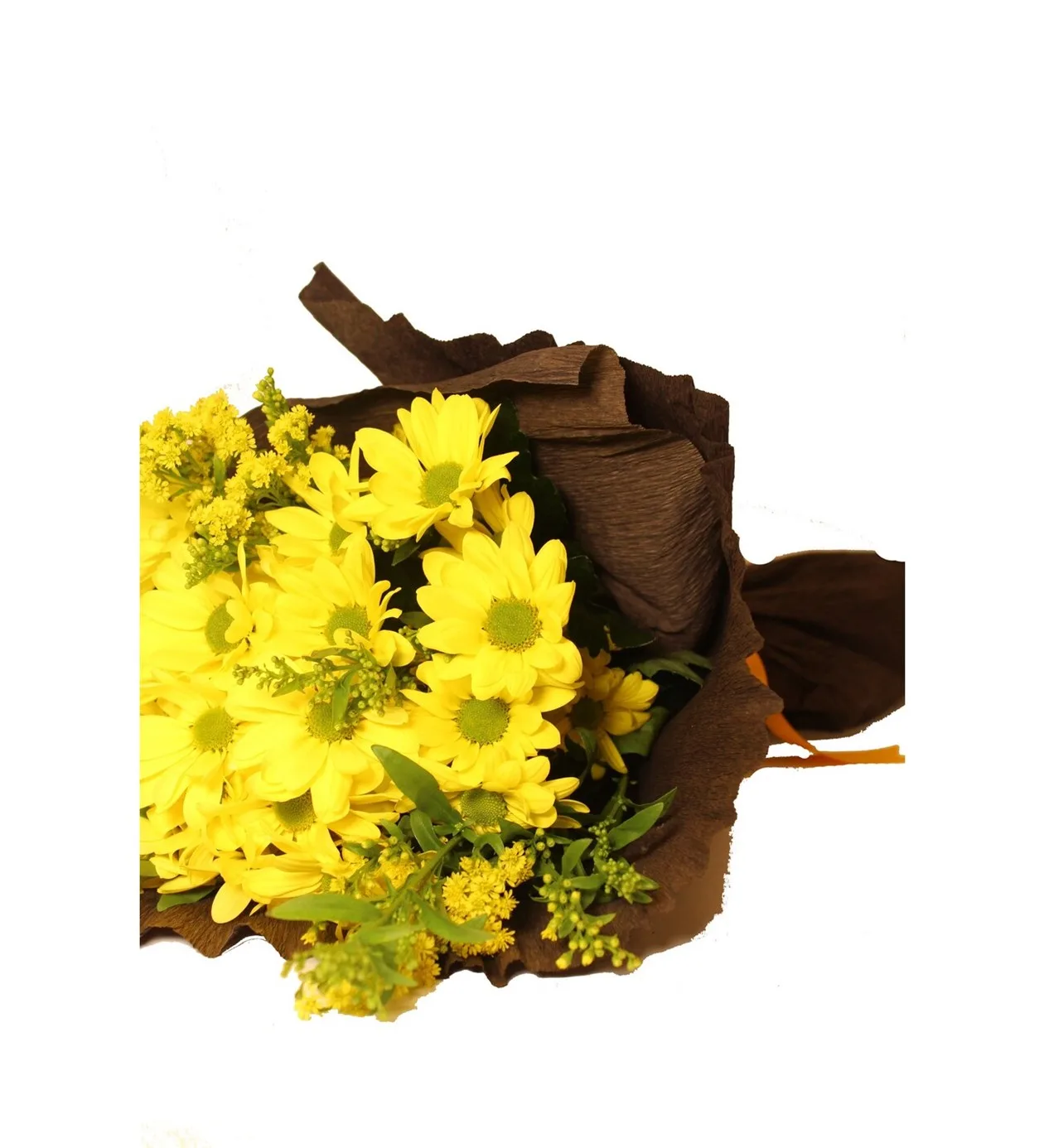 Yellow Papatya Black Buket