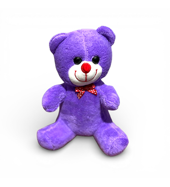 Mor 25 cm Peluş Ayıcık