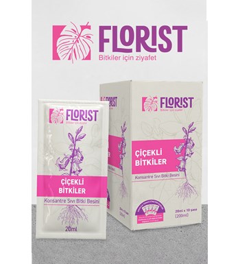 Florist Tüm Çiçekli Bitkiler Bitki Besini 10 Adet