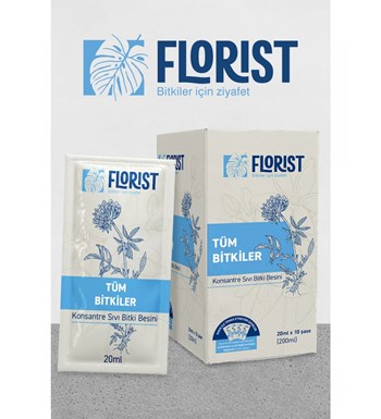 Florist Tüm Bitkiler İçin Bitki Besini 10 Adet